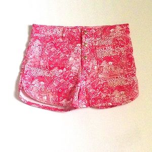 COPY - Girl’s red and white shorts.